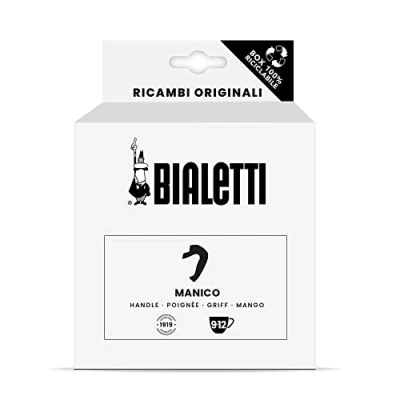 Afbeelding van Bialetti Reserveonderdelen, inclusief 1 handgreep met stekker, compatibel Moka Express 9/12 kopjes