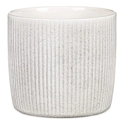 Afbeelding van Scheurich Solido Linea, bloempot van keramiek, kleur: Perla, 17,6 cm diameter, 16 hoog, 3,1 l vol.