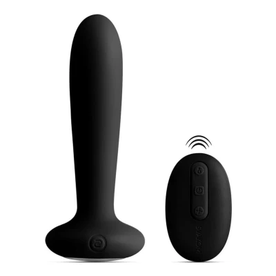 Afbeelding van Svakom Primo Verwarmende Plug Vibrator Zwart GRATIS TOY bij iedere bestelling v.a. 40,