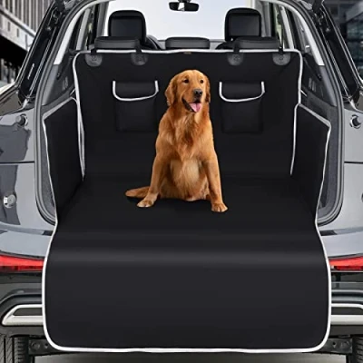 Afbeelding van bytaoqipet Universele kofferbakbeschermer met zijbescherming hond. Hondenkofferhoes. Wasbare Geschikt voor middelgrote kleine auto&#039;s 105x185cm