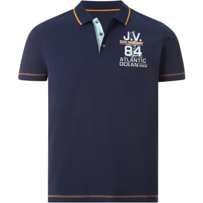 Afbeelding van Jan Vanderstorm Poloshirt, Heren, Maat: Large, Dunkelblau