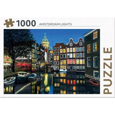 Afbeelding van Rebo puzzel 1.000 st. Amsterdam lights