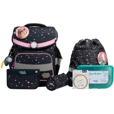 Afbeelding van School Mood Timeless Pro Schooltas set 7 delig