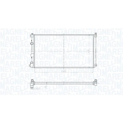 Afbeelding van Magneti Marelli Radiateur 350213209500