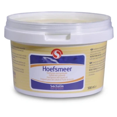 Afbeelding van Hoefsmeer blank 500 ml