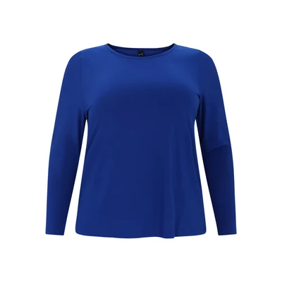 Afbeelding van YOEK Travelstof longsleeve blauw