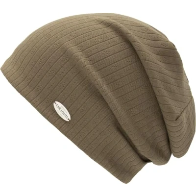 Afbeelding van chillouts Beanie Kamza Hat met elegante ribstructuur