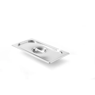 Afbeelding van HENDI Gastronorm deksel met lepeluitsparing Kitchen Line GN 1/3 325x176 mm
