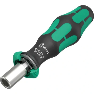 Afbeelding van Wera 838 RA S bithandhouder met ratelfunctie, 1/4&quot;, 1/4&quot; x 102 mm 05051492001