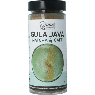 Afbeelding van Amanprana gula java matcha &amp; cafe bio 230g