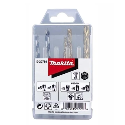 Afbeelding van Makita Borenset 1/4 Vorm E D 20769