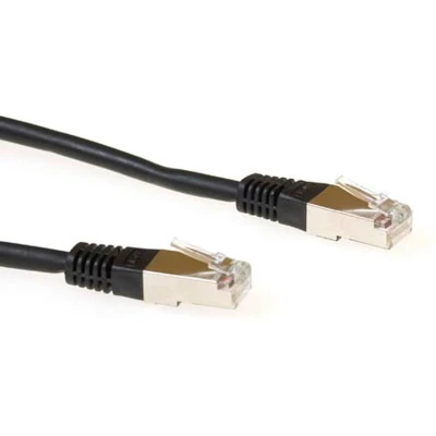 Afbeelding van ACT IB7903 F/UTP CAT5E Patchkabel Zwart 3 meter
