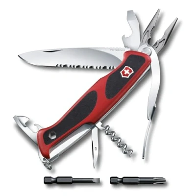 Afbeelding van Victorinox zakmes RangerGrip 174 Handyman rood 17 functies 130 mm doosje