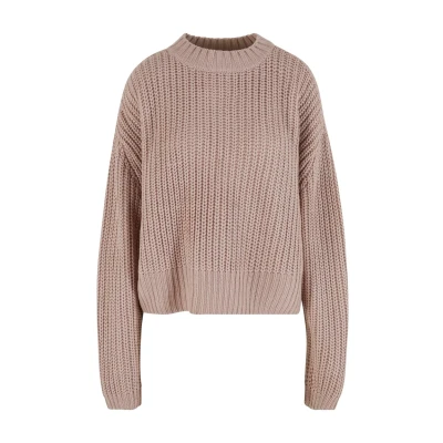 Afbeelding van Urban Classics WIDE Basic Trui, Dames, Maat: 5XL, Duskrose