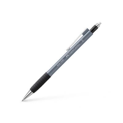 Afbeelding van 12x Vulpotlood Faber Castell Grip 1345 0,5mm steen grijs