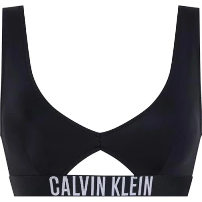 Afbeelding van Calvin Klein Swimwear Bralette, Dames, Maat: Small, Black