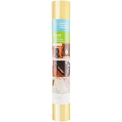 Afbeelding van Cricut Foils 30,5 x 121,9 cm tape zelfklevend voor métal, aluminium, doré métallique, metallic goud, folie, meerkleurig, één maat
