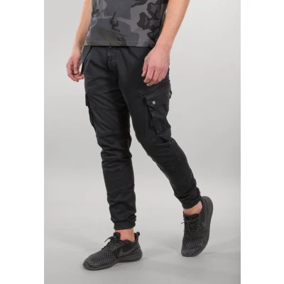 Afbeelding van Alpha Industries Combat LW Cargobroek, Heren, Maat: 30, Black