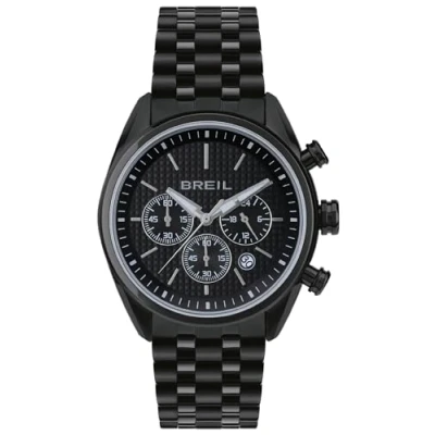 Afbeelding van Breil LINE UP Chronograaf, Heren, Maat: One Size, Acciaio colorato nero