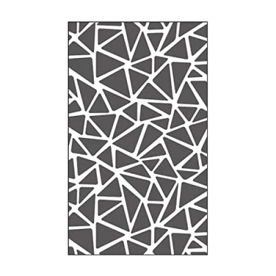 Afbeelding van Vaessen Creative Embossing Folder Driehoek textuur
