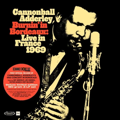Afbeelding van Cannonball Adderley Burnin&#039; in Bordeaux: Live France 1969 (RSD2024 / 2LP)