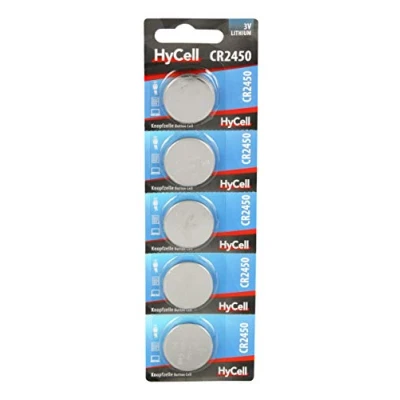 Afbeelding van HyCell 1516 5 stuks. CR2450 zilver