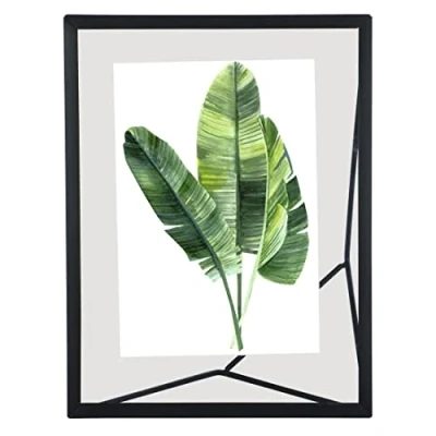 Afbeelding van Hama Fotolijst Amazing Baltimore (metalen portretlijst, industrieel design, 10 x 15 cm fotolijst, voor foto&#039;s van 15, doe het zelf cadeau, staande met standaard, portretlijst glas), zwart