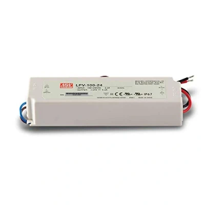 Afbeelding van Mean Well LPV 100 24 LED transformator Constante spanning W 0 4.2 A V/DC Niet dimbaar, Overbelastingsbescherming 1 stuk(s)