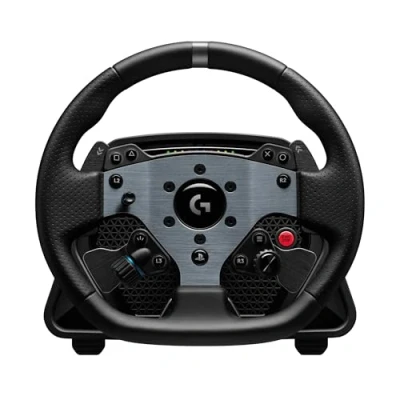 Afbeelding van Logitech G PRO Racing Wheel Stuurwiel voor PC, PS4, PS5, Direct Drive kracht van 11 Nm, ultrarealistische feedback, magnetische schakelpaddels, dubbele koppeling, knopindeling Zwart