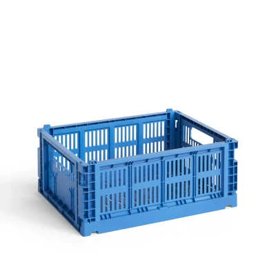 Afbeelding van Hay Colour Crate Krat RE Opbergbak M Electric Blue