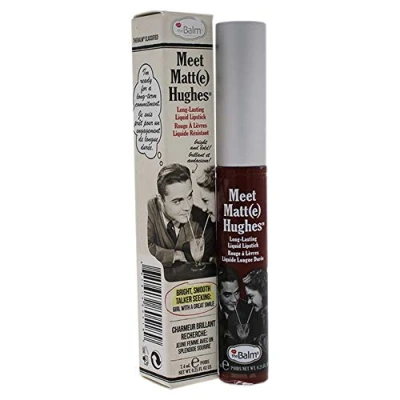 Afbeelding van the Balm MEET MATT(E) Hughes Liquid Lipstick Vloeibare lippenstift, Dames, Maat: 7.4 ml, Adoring