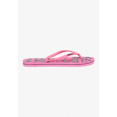 Afbeelding van Superdry Vrouwen Vegan Vintage Teenslippers Roze Grootte: 7 8