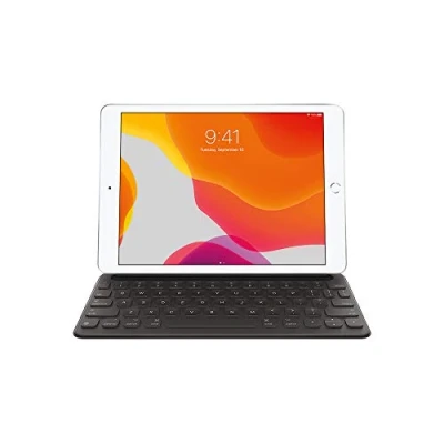 Afbeelding van Apple Smart Keyboard voor iPad (9th, 8th &amp; 7th generatie), Air (3rd 10.5 inch Pro (QWERTY US English) Zwart (Refurbished)