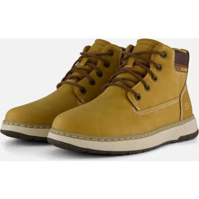 Afbeelding van Skechers Garlan Deno Veterschoenen geel Heren Maat 45