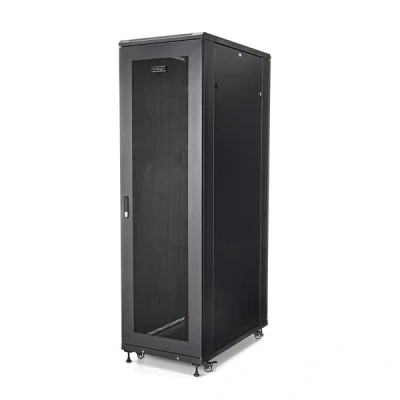 Afbeelding van StarTech.com RK4236BKB rack 42U Vrijstaande rek Zwart