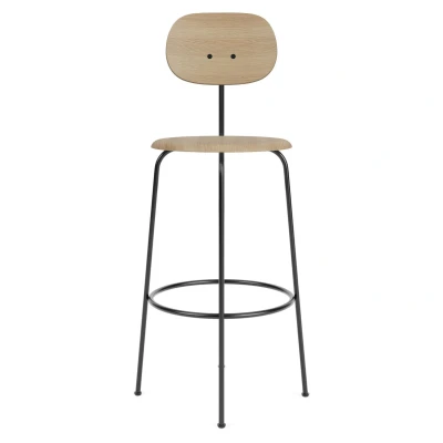 Afbeelding van Audo Copenhagen Afteroom Bar Plus Barkruk H106 Naturel