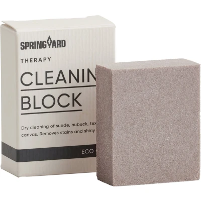 Afbeelding van Springyard Therapy Cleaning Block suède schoenverzorging gum 1 stuk