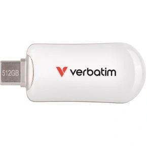 Afbeelding van Verbatim 30231 USB flash drive 512 GB Type C 3.2 Gen 1 (3.1 1) Wit