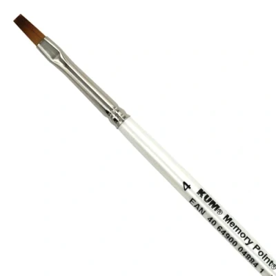 Afbeelding van KUM 511.49.11 Memory Point Brushes FL, MemTip Pin FL 4&quot;, platte vorm, 1 stuk