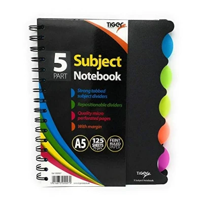 Afbeelding van A5 Projectboek 5 Onderwerpen Twinwire
