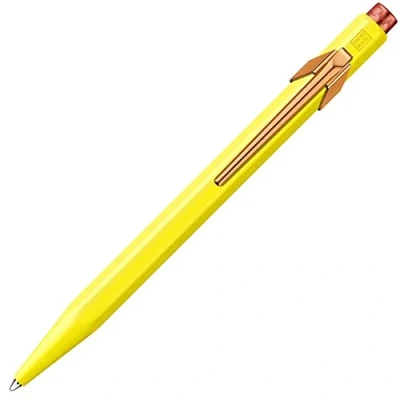 Afbeelding van Caran d&#039;Ache Claim your Style Balpen in Kanaries geel Limited Edition, meerkleurig, één maat, 1 stuk (1 stuk)