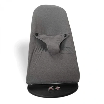 Afbeelding van Hypoallergene, superzachte en ademende katoenen overtrek voor BabyBjörn ® Balance, Soft Bliss hangmat (antraciet)