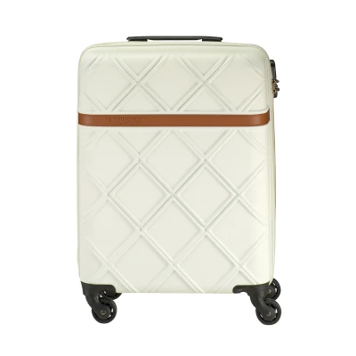 Afbeelding van Princess Traveller Whistler Handbagagekoffer Off White S 55cm