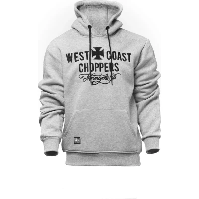 Afbeelding van WCC West Coast Choppers Hoodie Motorcycle Co. Hoody Grey 3XL
