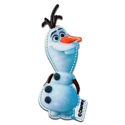 Afbeelding van Mono Quick Disney Frozen 2 Olaf Sneeuwpop Ijs Patches, Strijkplaatjes, Applicaties, Plakjes, Grootte: 7,5 x 3,3 cm
