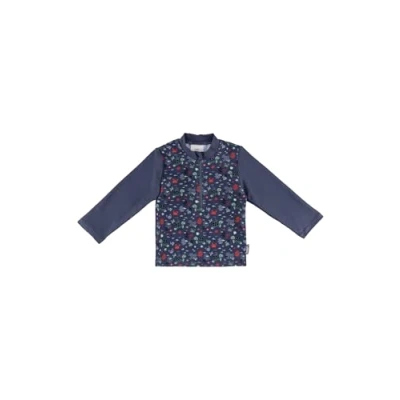 Afbeelding van Sterntaler Zwemshirt met lange mouwen onder water blauw