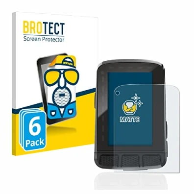 Afbeelding van BROTECT (6 Stuks) Antireflecterende Beschermfolie voor Wahoo Elemnt Roam 2 Anti Glare Screen Protector, Mat, Ontspiegelend