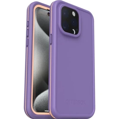 Afbeelding van OtterBox Fre MagSafe Apple iPhone 15 Pro Max Hoesje Waterdicht Paars