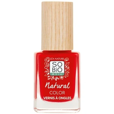 Afbeelding van SoBIO Nagellak, 20, rood, 11 ml