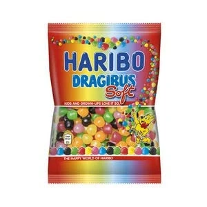 Afbeelding van Haribo Dragibus Soft 12x200g